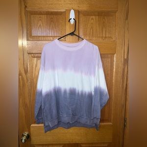 American Eagle tie dye crew neck